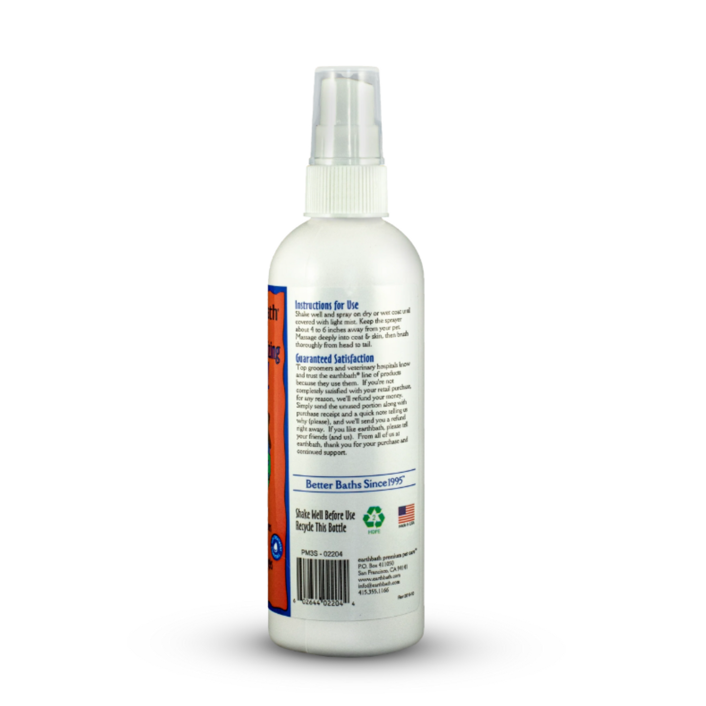 earthbath 3-in-1 Deodorizing Spritz