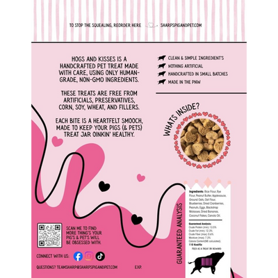 Sharp's Hogs & Kisses Treats