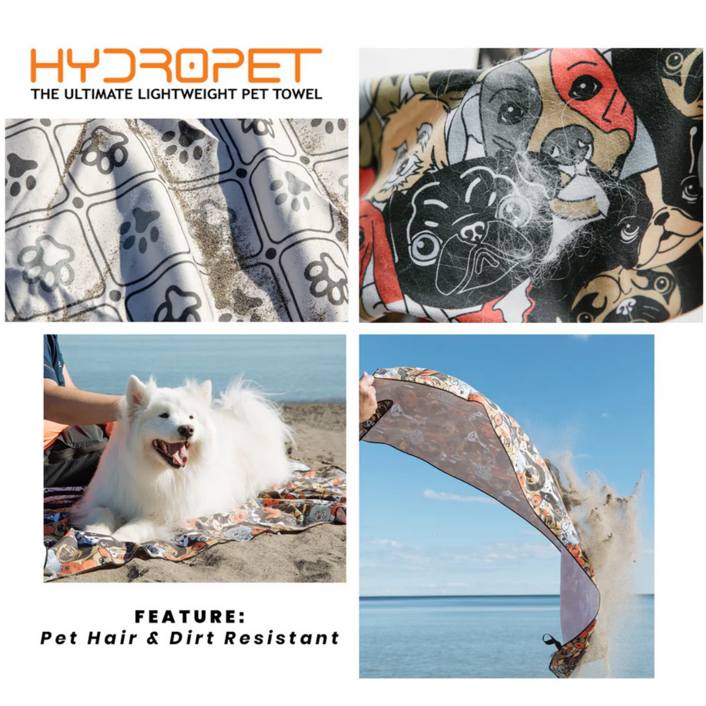 BRB HydroPet Towel-Hair&Dirt Resistant