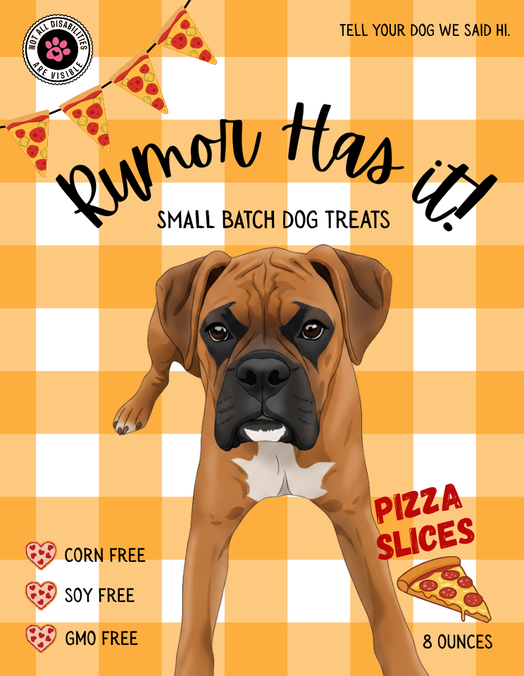 Rumor Has It! Pizza Slices Treats