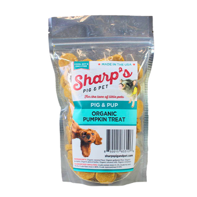 CLOSEOUT! Sharp's Organic Pig & Pup Pumpkin Treats