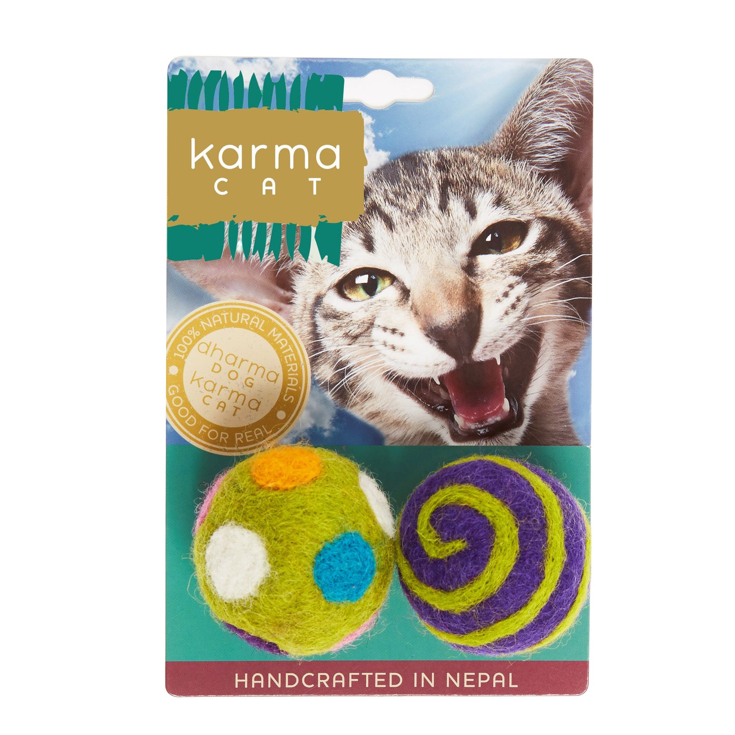 Dharma Dog Karma Ball Cat Toy