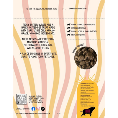 Sharp's Peanut Butter Burst Treats