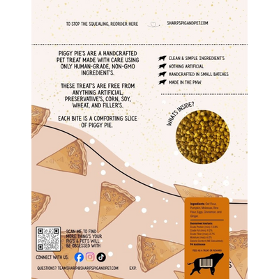 Sharp's Piggy Pies Treats