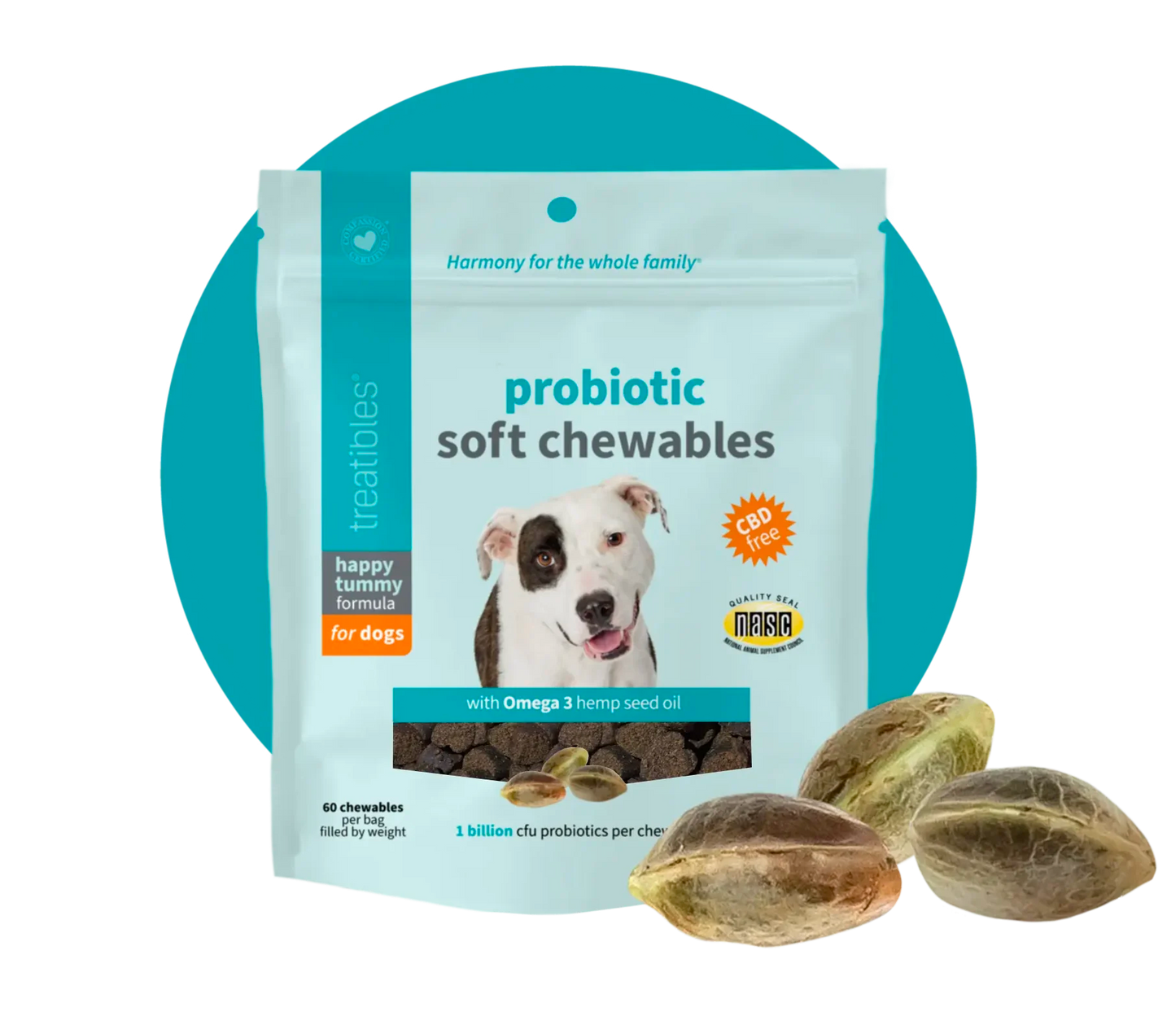 Treatibles Happy Tummy Probiotic