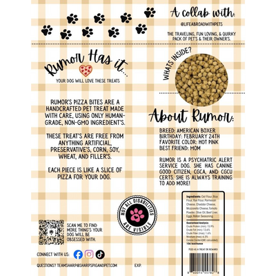 Rumor Has It! Pizza Slices Treats