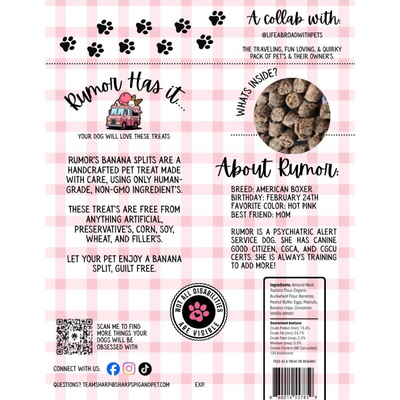 Rumor Has It! Banana Split Treats