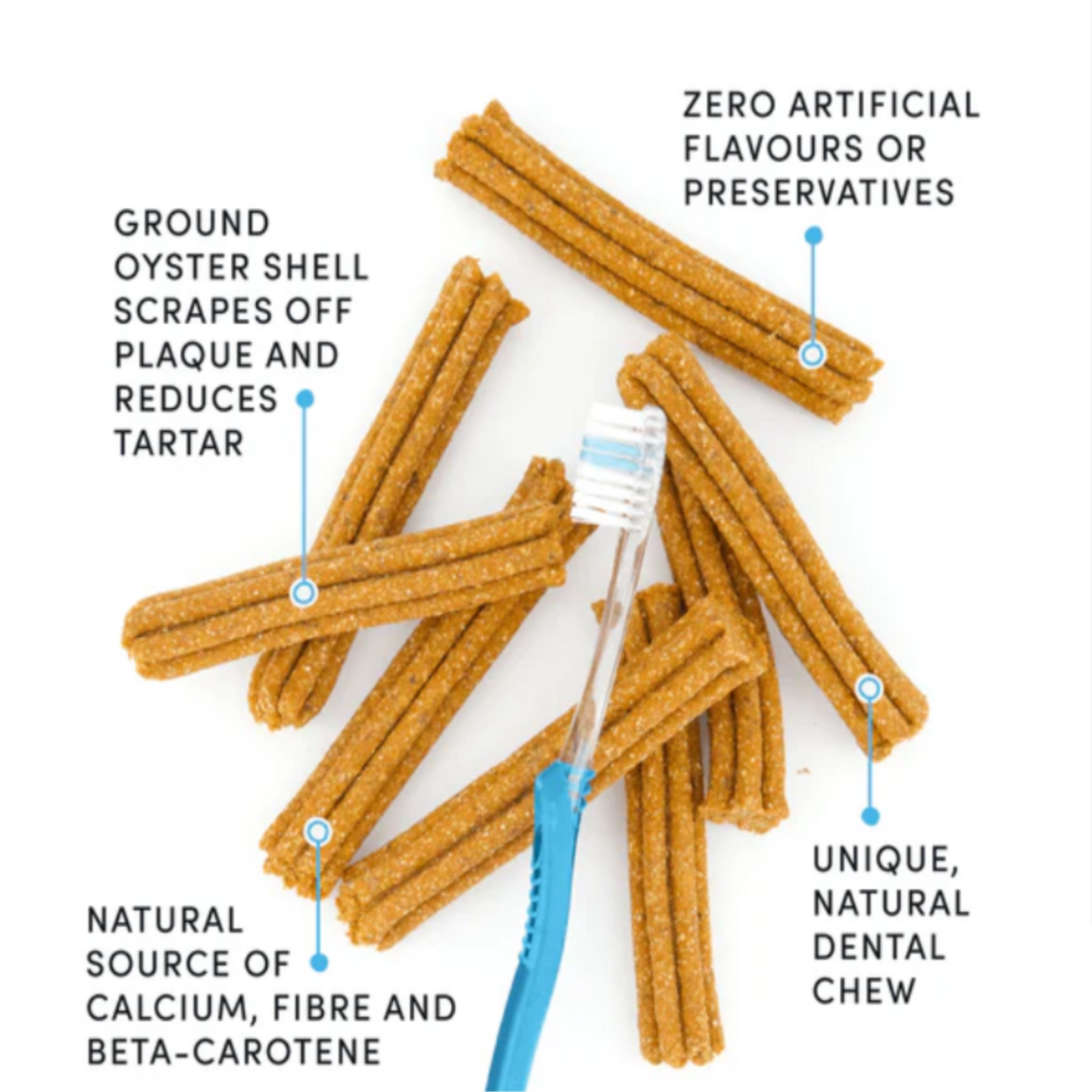 Plaque Busters Pumpkin Spice Dental Treats