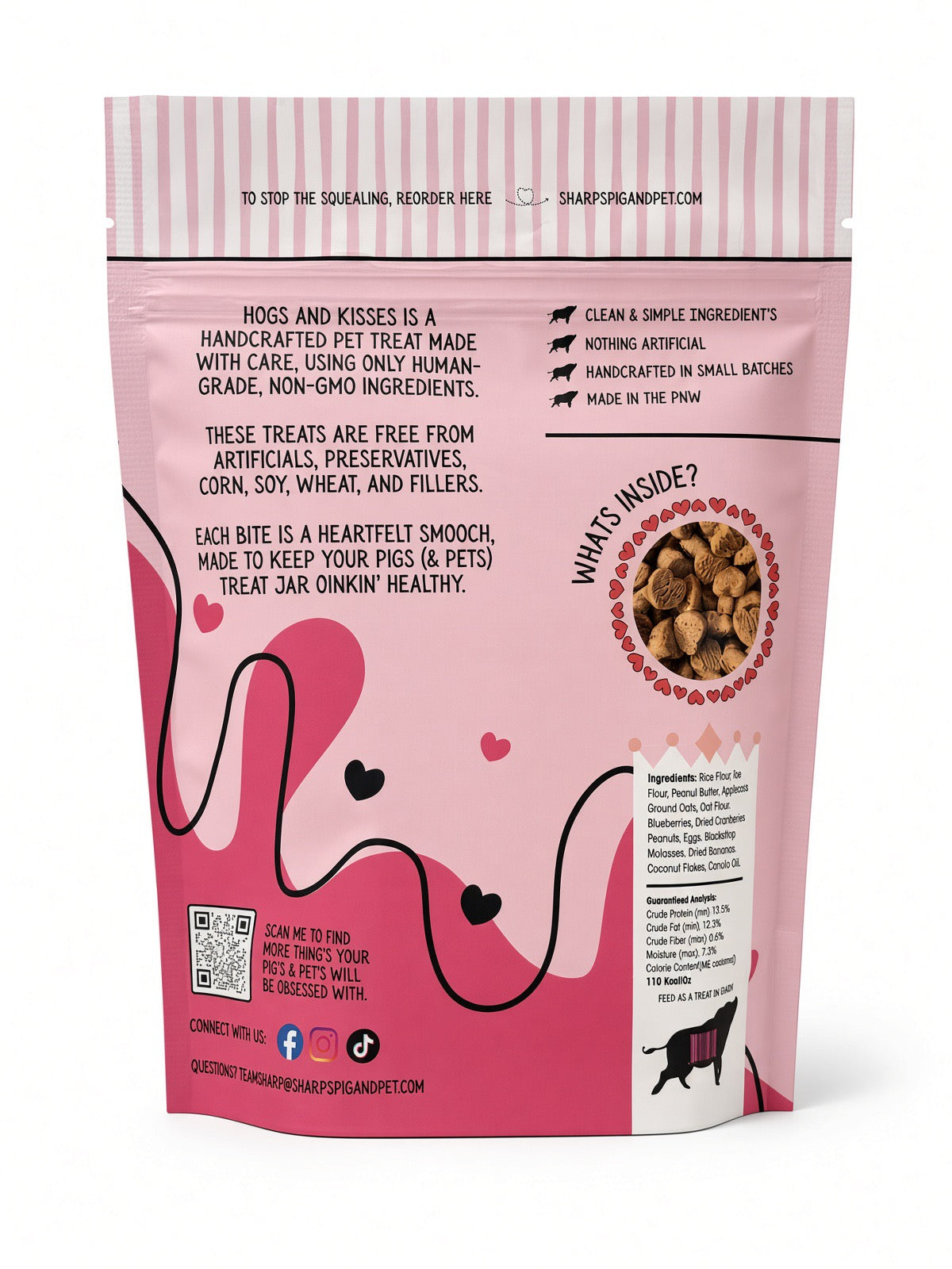 Sharp's Hogs & Kisses Treats