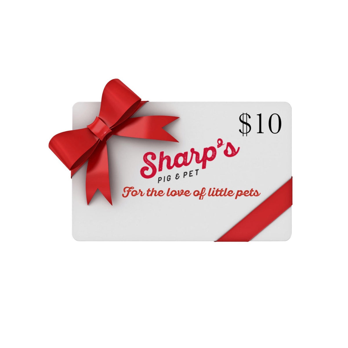 Sharp&#39;s Pig &amp; Pet Gift Card
