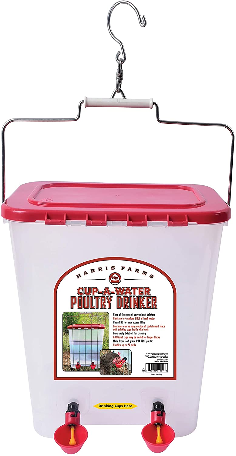 Drinker Cup Waterer for Chickens