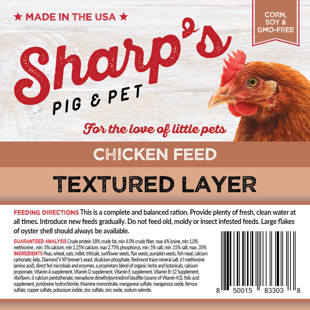 Sharp&#39;s Chicken Layer (Textured)